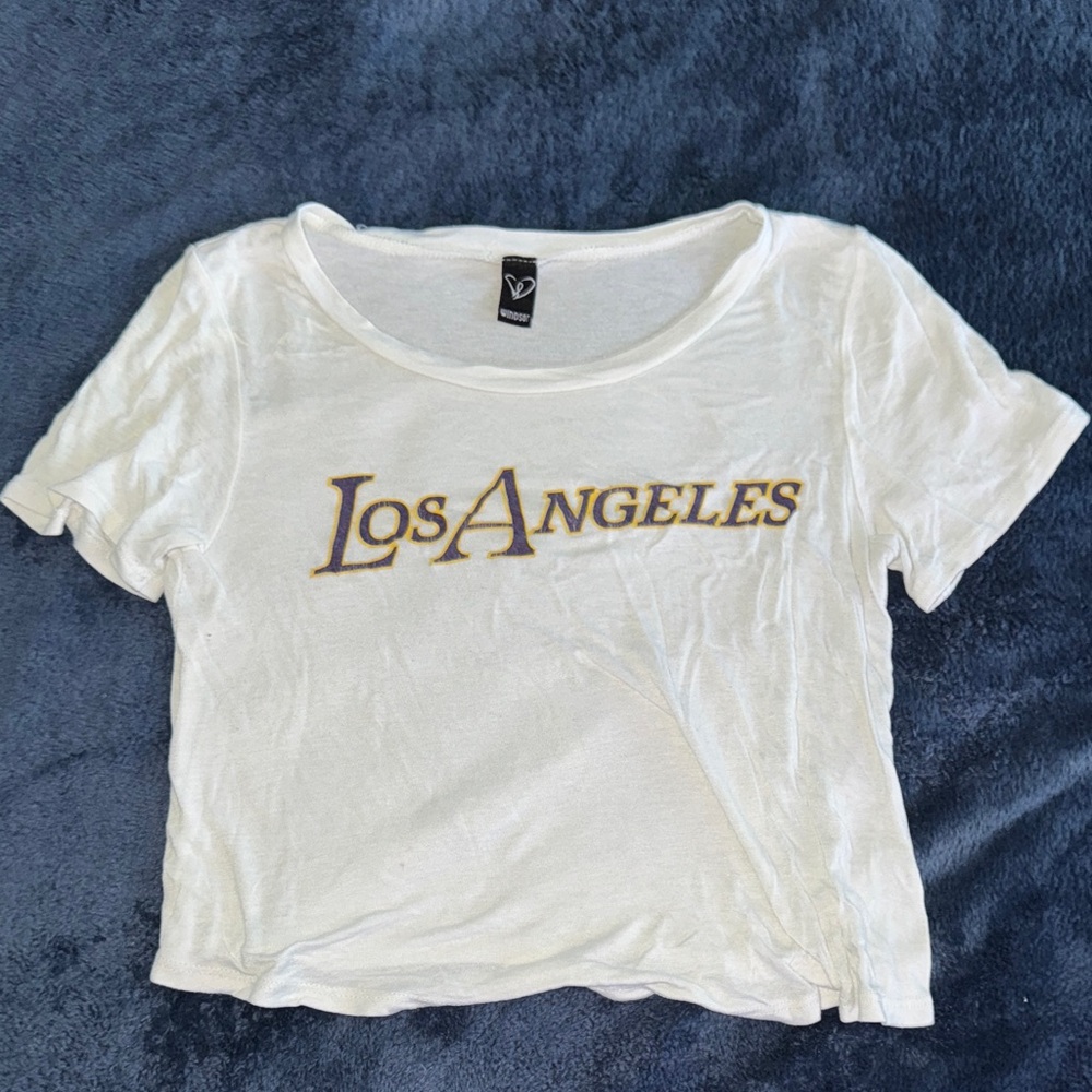Windsor White Los Angeles Graphic Tank Top